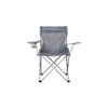 Bo-Camp Folding Chair Compact Steel Grey