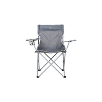 Bo-Camp Folding Chair Compact Steel Grey