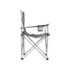 Bo-Camp Folding Chair Compact Steel Grey
