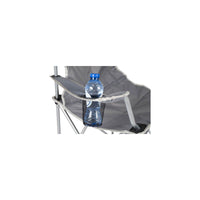 Bo-Camp Folding Chair Compact Steel Grey
