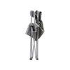 Bo-Camp Folding Chair Compact Steel Grey