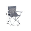 Bo-Camp Folding Chair Compact Steel Grey