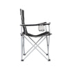 Bo-Camp Folding Chair Compact Steel Black