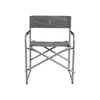 Bo-Camp Director's Chair Steel Grey