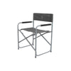 Bo-Camp Director's Chair Steel Grey