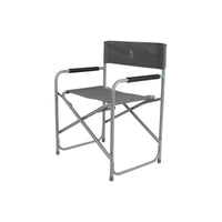 Bo-Camp Director's Chair Steel Grey