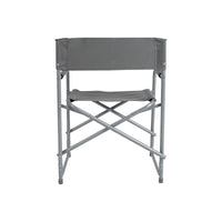 Bo-Camp Director's Chair Steel Grey