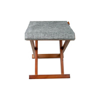 Bo-Camp Urban Collection Stool Brentford Wood Grey