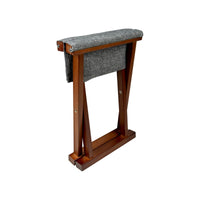 Bo-Camp Urban Collection Stool Brentford Wood Grey