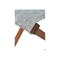 Bo-Camp Urban Collection Stool Brentford Wood Grey