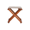 Bo-Camp Urban Collection Stool Brentford Wood Beige