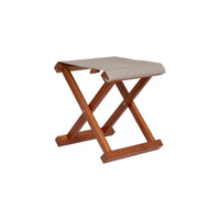Bo-Camp Urban Collection Stool Brentford Wood Beige