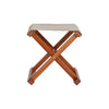 Bo-Camp Urban Collection Stool Brentford Wood Beige