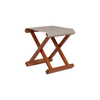 Bo-Camp Urban Collection Stool Brentford Wood Beige