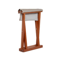 Bo-Camp Urban Collection Stool Brentford Wood Beige