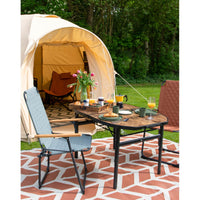 Bo-Camp Industrial Collection Table Woodbine Case (100 x 70cm)