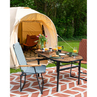 Bo-Camp Industrial Collection Table Woodbine Case (150 x 80cm)
