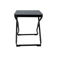 Bo-Camp Stool & Top Foldable Black