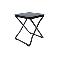 Bo-Camp Stool & Top Foldable Black