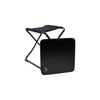 Bo-Camp Stool & Top Foldable Black