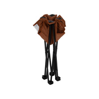 Bo-Camp Industrial Collection Stool Mentone Steel Clay