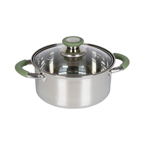 Bo-Camp Pan Elan Low RVS Induction (Dia 18cm)
