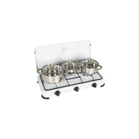 Bo-Camp Cookware Set Elan RVS (3 Pieces)