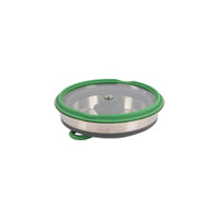 Bo-Camp Steel Pan with Lid Foldable Silicon (1.3 Litres)