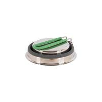 Bo-Camp Steel Pan with Lid Foldable Silicon (1.3 Litres)
