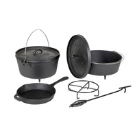 Bo-Camp Urban Collection Dutch Oven Cast Iron 6Qt