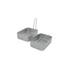 Bo-Camp Cookware Set Gamelle Aluminium (2 Pieces)