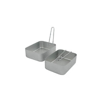 Bo-Camp Cookware Set Gamelle Aluminium (2 Pieces)