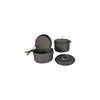 Bo-Camp Cookware Set Explorer Hard Anodised Aluminium (3 Pieces)