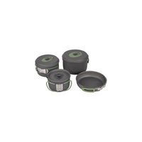 Bo-Camp Cookware Set Explorer Hard Anodised Aluminium (4 Pieces)