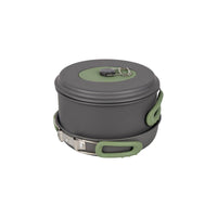 Bo-Camp Cookware Set Explorer Hard Anodised Aluminium (4 Pieces)