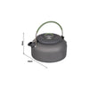 Bo-Camp Tea Kettle Explorer S Hard Anodised Aluminium (0.8 Litres)