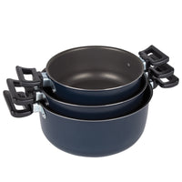 Bo-Camp Cookware Set Rondo Aluminium (3 Pieces)