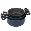 Bo-Camp Cookware Set Rondo Aluminium (3 Pieces)
