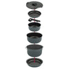 Bo-Camp Cookware Set Camping Aluminium (7 Pieces)