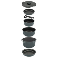 Bo-Camp Cookware Set Camping Aluminium (7 Pieces)