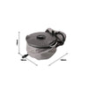 Bo-Camp Cookware Set Trekking Ceramic Coating Aluminium (5 Pieces)