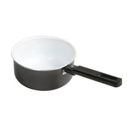 Bo-Camp Sauce Pan Sprint Removable Handle Black/White (Dia 16cm)