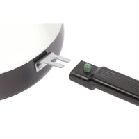 Bo-Camp Frying Pan Sprint Removable Handle Black/White (Dia 26cm)