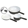 Bo-Camp Frying Pan Sprint Removable Handle Black/White (Dia 26cm)