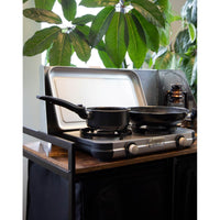 Bo-Camp Sauce Pan Turn Foldaway Pan Handle Induction (Dia 16cm)