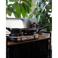 Bo-Camp Sauce Pan Turn Foldaway Pan Handle Induction (Dia 24cm)