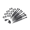 Bo-Camp Screw Pegs Set Plastic (8 Pieces)