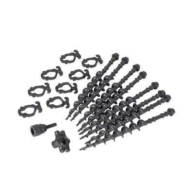Bo-Camp Screw Pegs Set Plastic (8 Pieces)