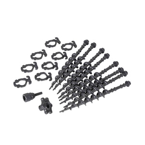 Bo-Camp Screw Pegs Set Plastic (8 Pieces)
