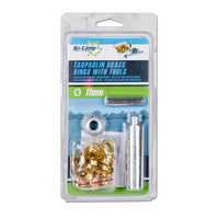 Bo-Camp Brass Eyelets with Tools (20 Pieces)